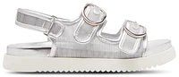 Steve Madden Girls Steve Madden JKIT SANDAL - Girls' Grade School Shoes Silver Size 01.0