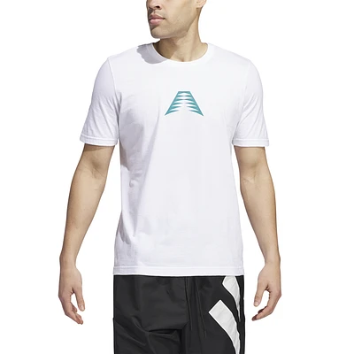 adidas Mens AE All Star T-Shirt - White/Black