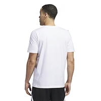 adidas Mens Collegiate All Star T-Shirt - White/Black