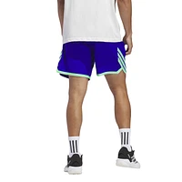 adidas Mens Crazylight Shorts - Lucid Blue/Screaming Green