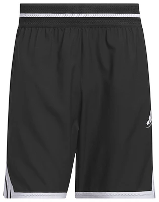 adidas Mens Crazylight 5" Shorts - Black/White