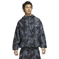 adidas Anthony Edwards Camo AOP Windbreaker Jacket - Men's