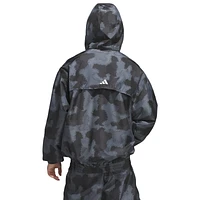 adidas Anthony Edwards Camo AOP Windbreaker Jacket - Men's