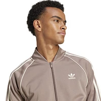 adidas Mens Superstar Track Top - Trace Brown