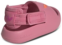 adidas Originals Boys adiFOM adilette Slides - Boys' Toddler Shoes Bliss Pink/Semi Lucid Fuchsia/Rose Tone