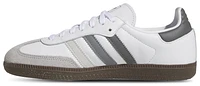 adidas Originals Boys Samba - Boys' Grade School Shoes White/Grey/Grey