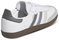 adidas Originals Boys Samba - Boys' Grade School Shoes White/Grey/Grey