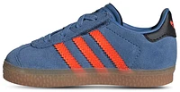 adidas Originals Boys Gazelle - Boys' Toddler Shoes Focus Blue/Solar Orange/Black