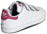 adidas Originals Boys Stan Smith - Boys' Preschool Shoes White/White/Bold Pink