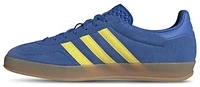 adidas Originals Mens Gazelle - Shoes Pure Sulfur/Blue/Gum