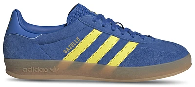 adidas Originals Mens Gazelle - Shoes Pure Sulfur/Blue/Gum