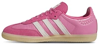 adidas Originals Girls Samba - Girls' Grade School Shoes Off White/Bliss Pink/Bliss Pink