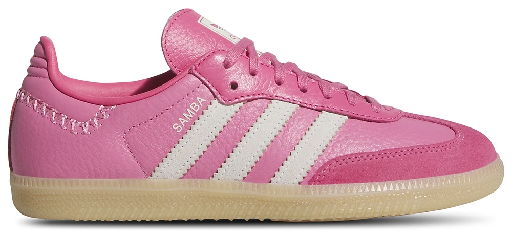 adidas Originals Girls Samba - Girls' Grade School Shoes Off White/Bliss Pink/Bliss Pink