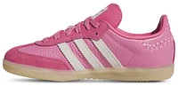 adidas Girls Samba - Girls' Preschool Shoes Bliss Pink/Off White