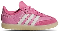 adidas Originals Girls Samba - Girls' Toddler Soccer Shoes Bliss Pink/Off White/Bliss Pink