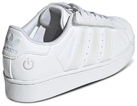 adidas Originals Boys adidas Originals Superstar LED Lights - Boys' Preschool Basketball Shoes White/White Size 03.0