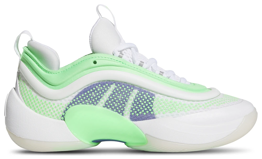 adidas Boys D.O.N Issue 6 - Boys' Grade School Shoes White/Screaming Green/Lucid Blue