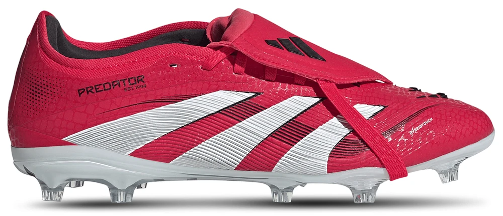 adidas Mens Predator Pro Fold-Over Tongue FG - Soccer Shoes Lucid Red/White/Black