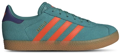 adidas Originals Boys Gazelle - Boys' Grade School Shoes Pure Teal/Impact Orange