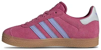 adidas Originals Girls Gazelle - Girls' Preschool Shoes Shock Pink/Blue Spark/Halo Blue