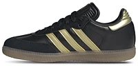 adidas Boys Samba x Messi - Boys' Grade School Soccer Shoes Black/Gold