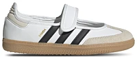 adidas Originals Girls adidas Originals Samba Jane - Girls' Grade School Running Shoes Gum/White/Alumina Size 05.0