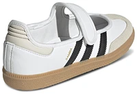 adidas Originals Girls adidas Originals Samba Jane - Girls' Grade School Running Shoes Gum/White/Alumina Size 05.0