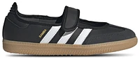 adidas Originals Girls Samba Jane - Girls' Grade School Running Shoes Black/White