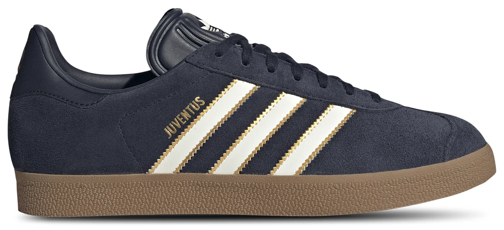 adidas Mens Gazelle Juventus - Soccer Shoes Legend Ink/Off White/Football Gold