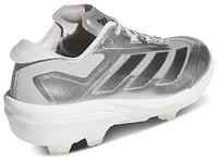 adidas Mens adiZero Impact Silver Speed TPU - Baseball Shoes Metallic/Black/Grey