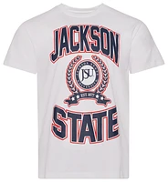 Campus Remix Mens Jackson State University Vintage T-Shirt - Navy/Red