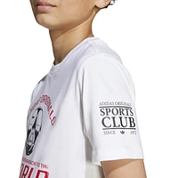 adidas Boys Classic Sport T-Shirt - Boys' Grade School White/Black