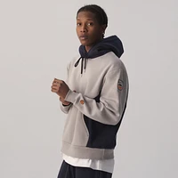 All City By Just Don Mens Flow State Pullover Hoodie - Gray/Blue