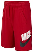 Nike Boys NSW Club Shorts - Boys' Grade School University Red/University Red/Black