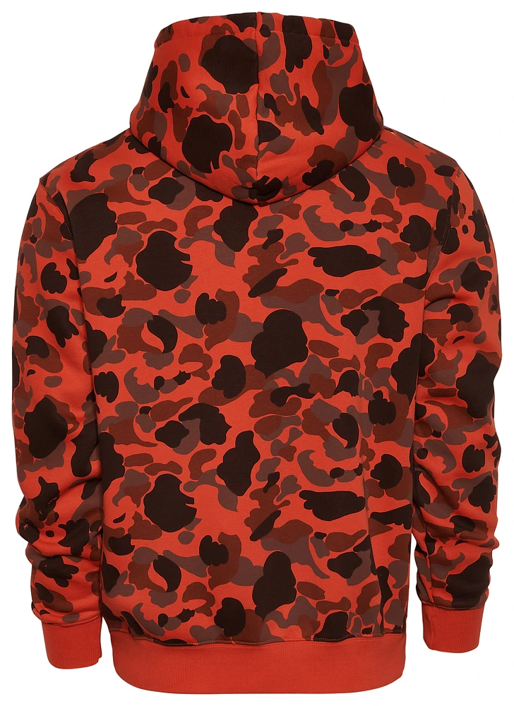 LCKR Mens Pullover Hoodie - Orange/Multi