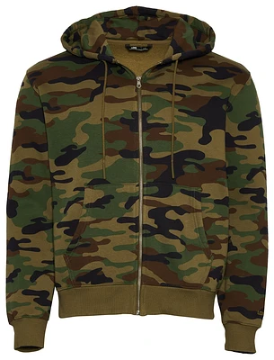 LCKR Mens LCKR Zip Hoodie - Mens Multi/Green Size S