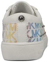 Michael Kors Girls Jem Crystal Monogram - Girls' Preschool Shoes White/Rainbow