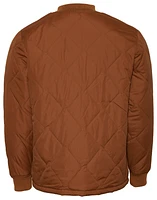 LCKR Mens Quilted Jacket - Brown/Brown