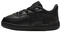 Nike Boys Air Force One Crib - Boys' Infant Shoes Black/Black/Black