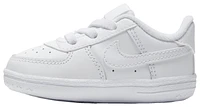 Nike Boys Nike Air Force One Crib - Boys' Infant Shoes White/White Size 04.0