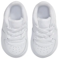 Nike Boys Nike Air Force One Crib - Boys' Infant Shoes White/White Size 04.0