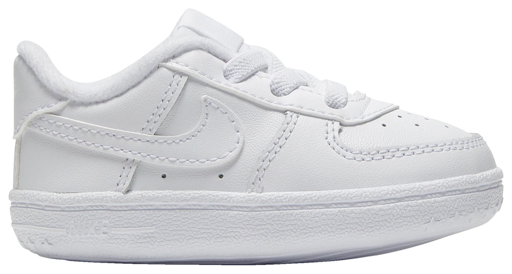 Nike Boys Nike Air Force One Crib - Boys' Infant Shoes White/White Size 04.0