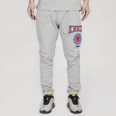 Pro Standard Mens Pro Standard Knicks Crest Emblem Fleece Sweatpants