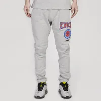 Pro Standard Mens Pro Standard Knicks Crest Emblem Fleece Sweatpants - Mens Gray Size M