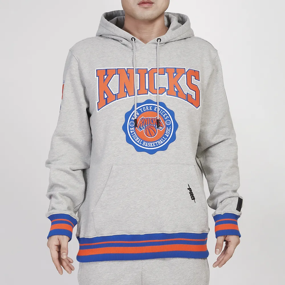 Pro Standard Mens Pro Standard Knicks Crest Emblem Fleece P/O Hoodie