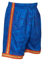 Mitchell & Ness Mens Knicks CNY Shorts - Navy/Gold