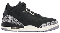 Jordan Womens Jordan Retro 3 - Womens Shoes Grey/Black/White Size 06.0