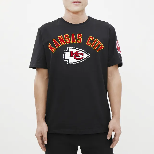 Men's Kansas City Chiefs Pro Standard Black Classic Chenille T-Shirt