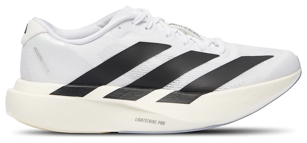 adidas Boys adiZero Evo SL - Boys' Grade School Running Shoes White/Black