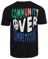 United Cote Mens Community Unity T-Shirt - Washed Black/White